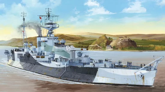 Trumpeter - HMS Abercrombie Monitor 
